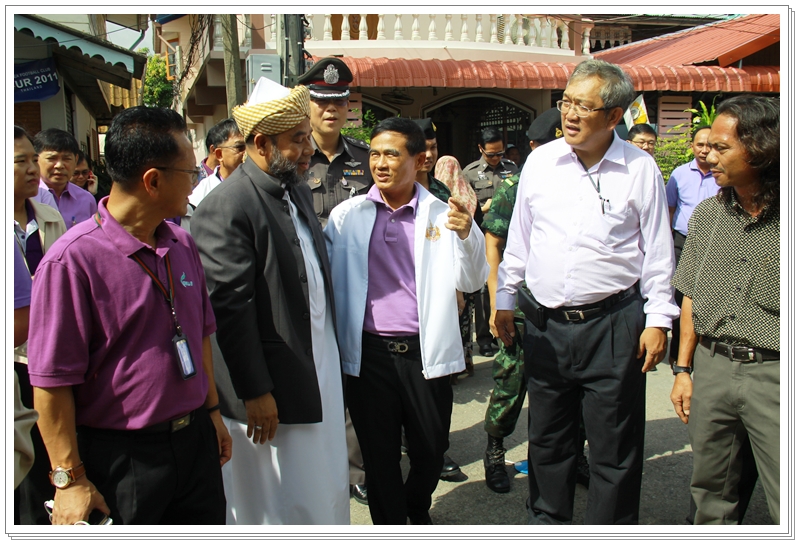 ﻿รัฐมนตรีว่าการกระทรวงยุติธรรม พร้อมคณะ ลงพื้นที่ชุมชนคลองหัวหมากน้อย 